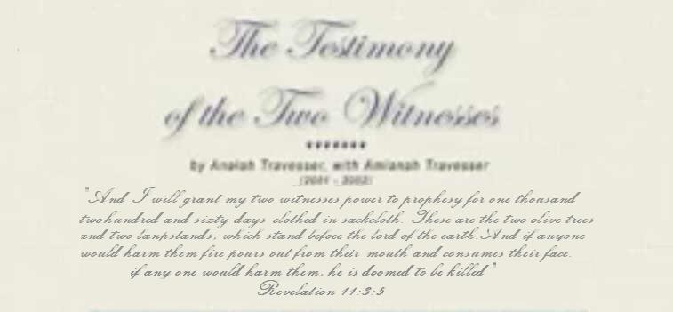 Testimony of the Two Witnesses